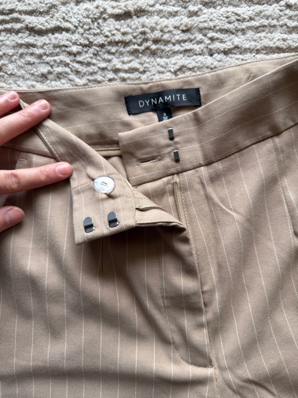 Dynamite striped trousers